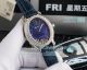 Swiss Replica Chopard Happy Diamond Oval Watch Blue Dial Diamond Bezel  (2)_th.jpg